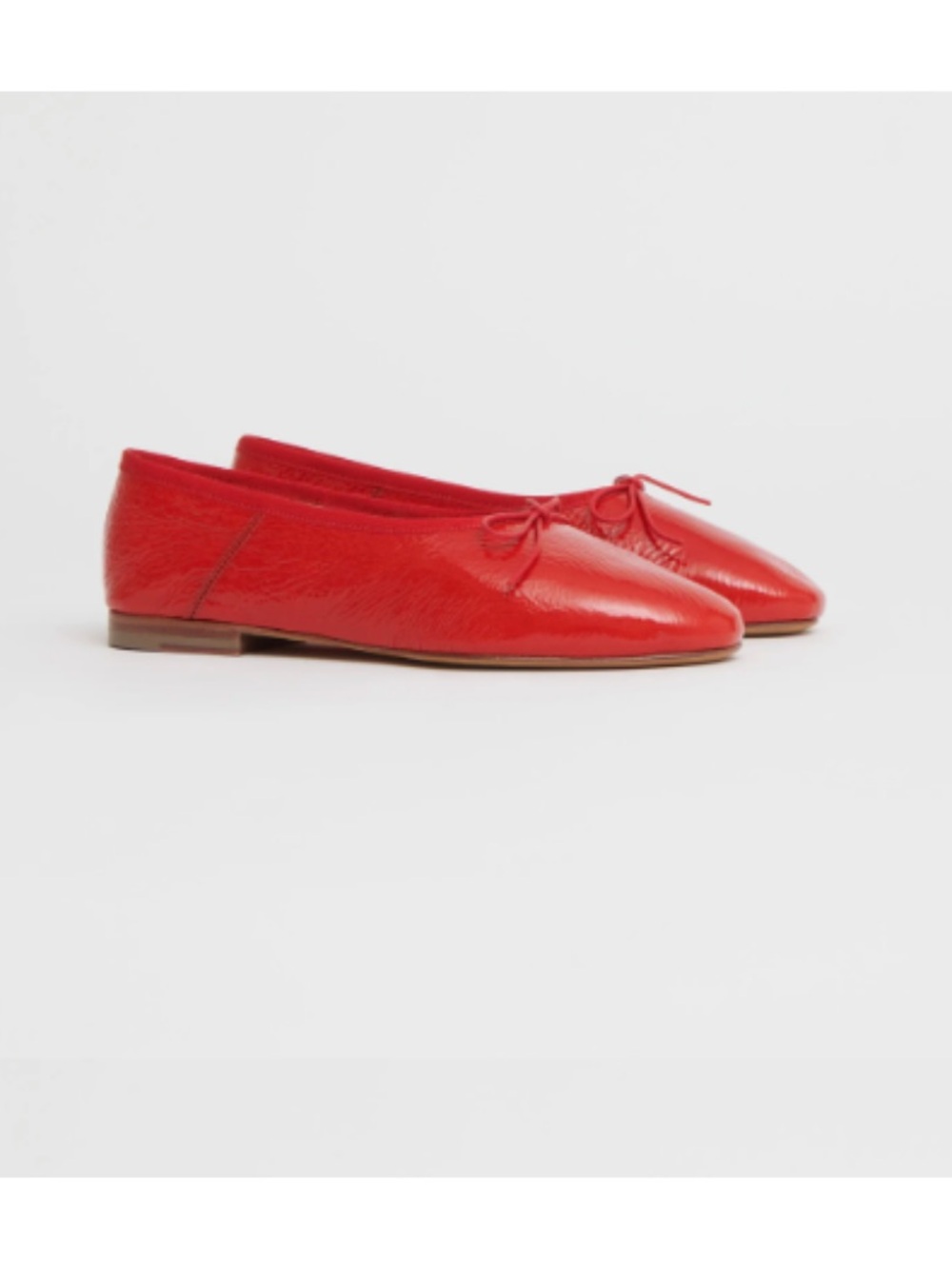 Mansur Gavriel Dream Ballerina Size 36.5 in Poppy Red - Picture 7 of 8